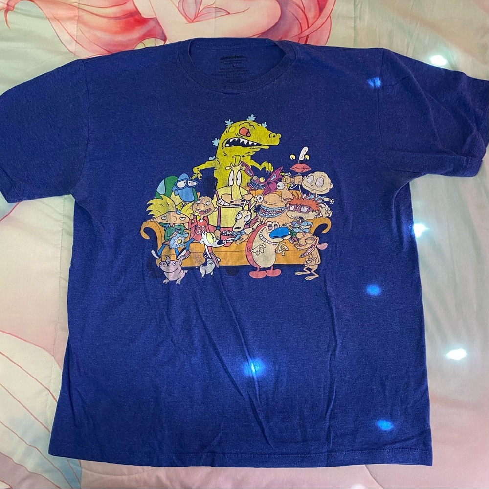 Nickelodeon Nick 90s Cartoons tshirt EUC